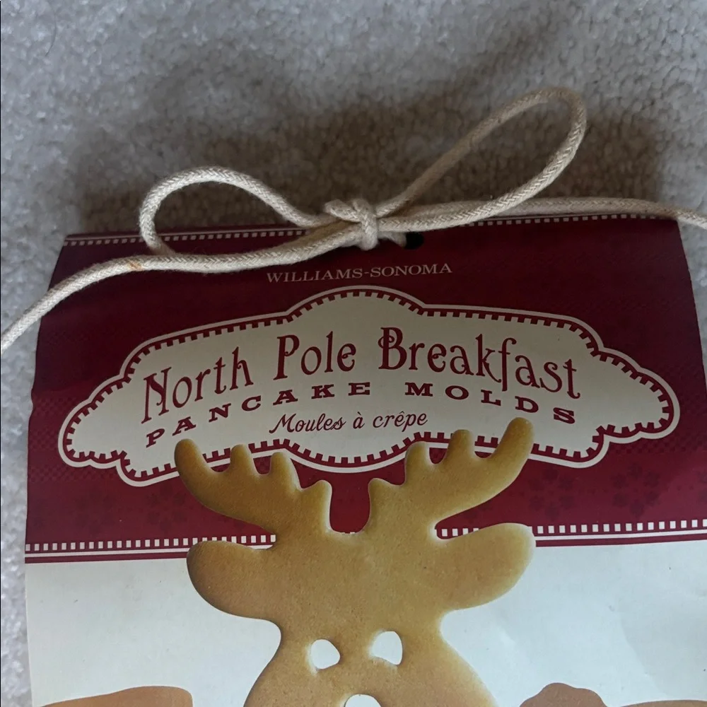 Williams Sonoma North Pole Breakfast Pancake Molds